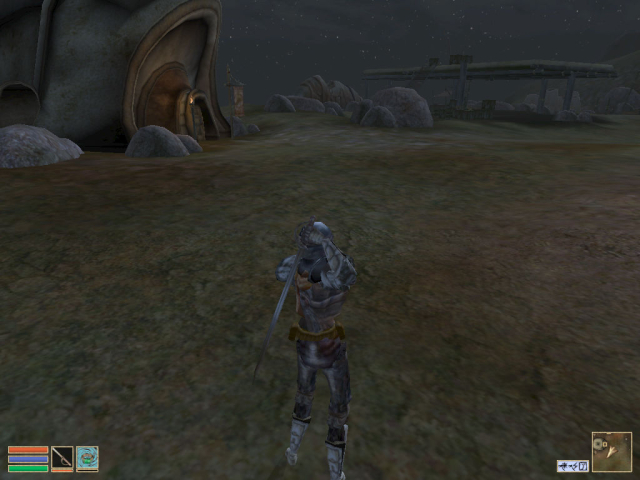 Morrowind атака одноручным оружием