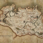 Skyrim Map from TES Anthology Edition