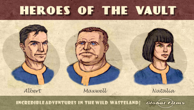 Fallout 1 Characters