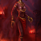 Female ash ghoul