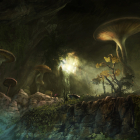 Fungal Grotto Concept Art