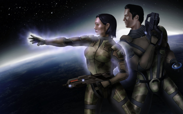 Shepard And Kaidan
