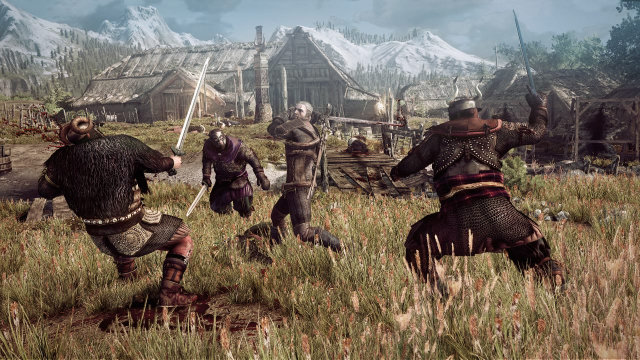 The Witcher 3 Gamescom Screenshot Geralt Combat