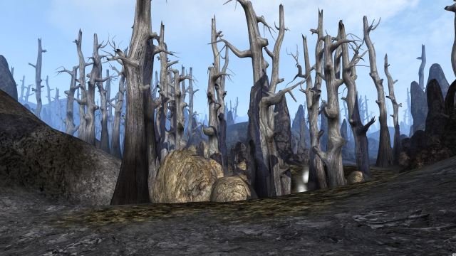 Morrowind порой выдаёт невероятную картинку