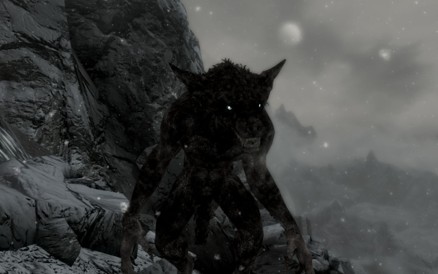 Тёмный волк