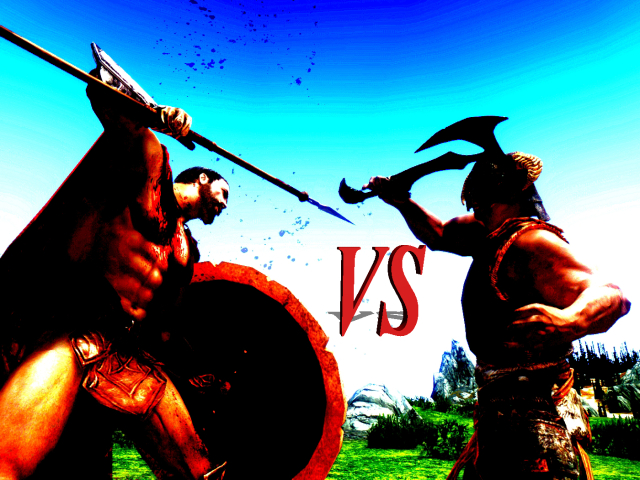 Спарта против довакина