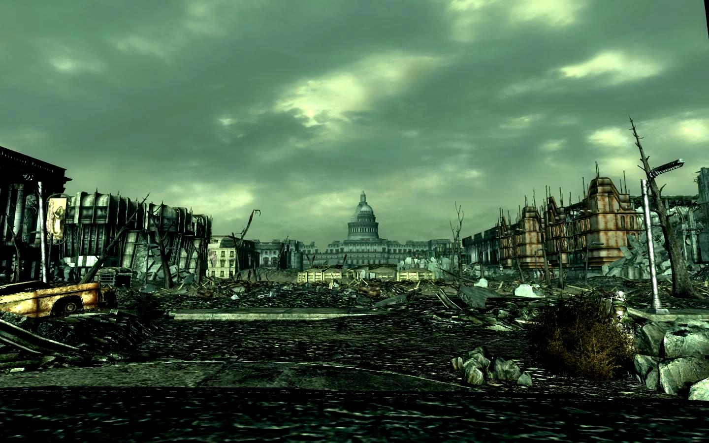 Вашингтон 3. Руины Вашингтона фоллаут 3. Fallout 3 Капитолий. Fallout 3 Вашингтон. Fallout 3 город Вашингтон.