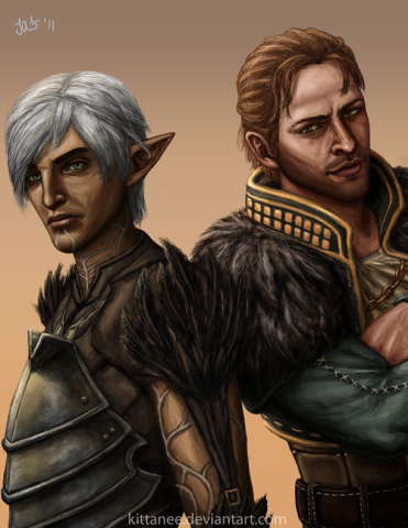 Anders and Fenris