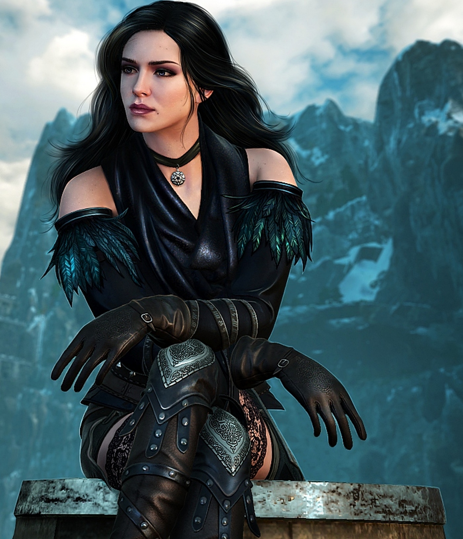 The witcher 3 yennefer фото 4