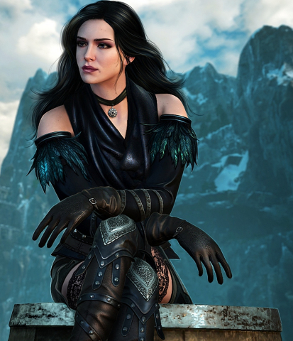 The witcher 3  yennefer