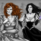 Yennefer and Triss