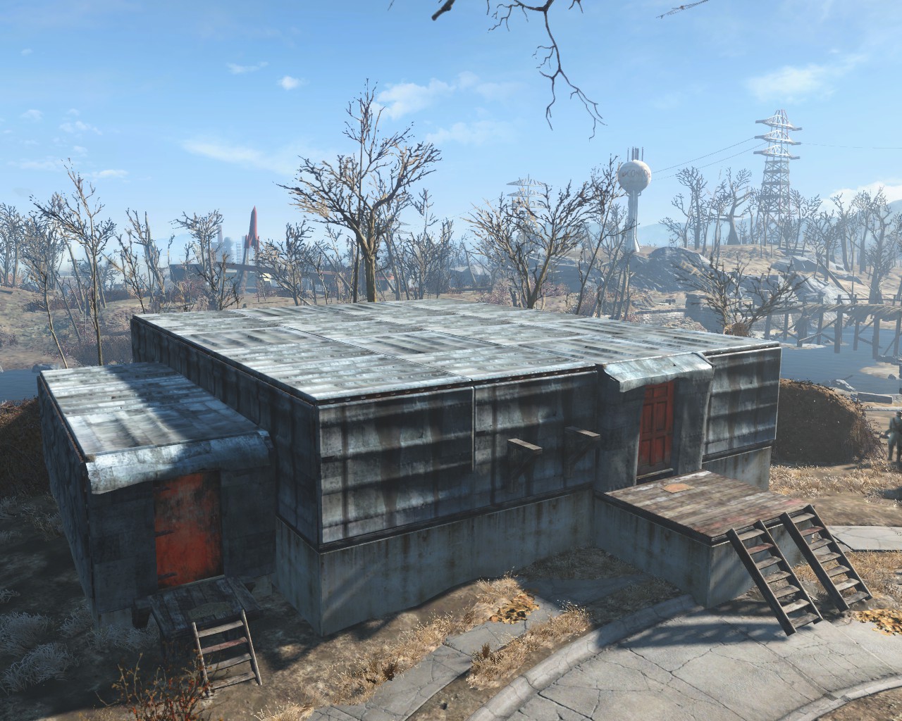 Fallout 4 easy homebuilder and working double beds фото 77